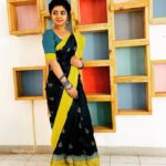 Women's Kala silk saree with blouse piece