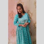 Cotton blended Anarkali kurti