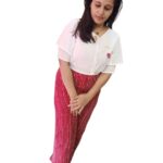 Women's Crop top with pant M size