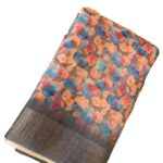 Linen Cotton saree wtih Digital Print - Design3
