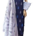 Unstitched Cotton printed Salwar Suit Material
