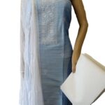Unstitched Cotton Salwar suit material with stylish dupatta