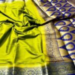 Mysore silk saree with pallu