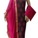 Unstitched Khadi cotton dress material