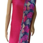 Unstitched Synthetic printed dressmaterial for regular use