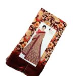 Georgette saree with floral print