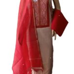 Unstitched Khadi cotton dress material