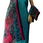 Shagun Unstitched Salwar Material for Regular Use - Ananda Blue