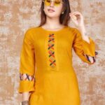 Laddiki - Rayon cotton kurti - XL size