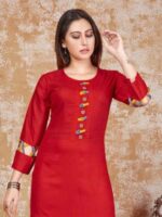 Laddiki - Rayon cotton kurti - XL size - Image 2