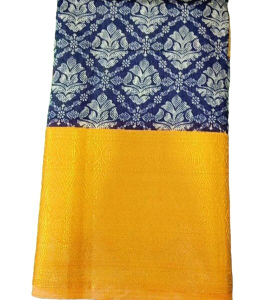 Shivani Cotton silk saree with blouse