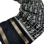 Dola silk Saree with warli print