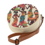 A1 - Women's Sling Bag with Adjustable Shoulder Straps, Perfect to Gift - White