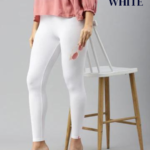 Prisma Ankle Leggings-White