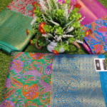 Cotton Silk With Kalamkari Print