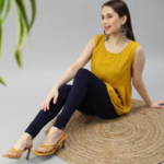 Prisma Churidar Leggings - NAVY