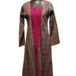 Party Wear Kurti With Full Coat