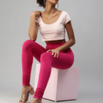 Prisma Churidar Leggings - MAGENTA