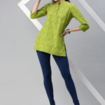 Prisma Churidar Leggings - INDIGO