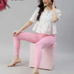 Prisma Ankle Leggings-Pink