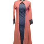 Party Wear Kurti With Full Coat