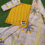 Unstitched Cotton printed Dressmaterial for regular use