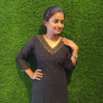 Neck Work Party Wear Kurti