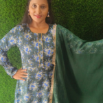 Long Kurti With Shawl