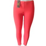 AVAASA Branded Jeggings - Coral