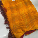 Georgette saree with floral print