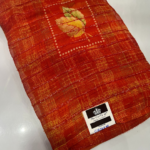 Georgette saree with floral print