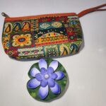 Ikkat Boat Pouch