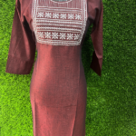 Rayon Cotton Mixed Embroidery - Size XL