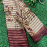Georgette Stripes Sarees
