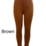 Churidar Leggings - Brown - CQ03157 - B