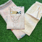 Calcutta Tussar Silk With Fully Digital Print