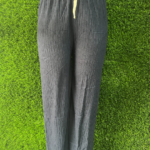 Crush Palazzo Pant - Navy Blue