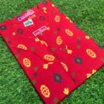 Cotton Zip Nighty With Side Packet -L Size