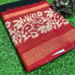 Soft Cotton Bakat Print Saree