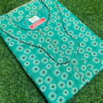 Cotton Zip Nighty With Side Packet - XL Size