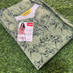 Aswathi Brand Cotton Nighty With Side Packet - 3XL