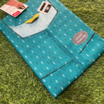 Aswathi Brand Cotton Zip Nighty With Side Packet - 3XL