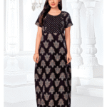 Pranjul Cotton Nighyty Fully Stitched With Side Packet
