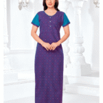 Pranjul Cotton Nighyty Fully Stitched With Side Packet