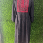 Women's Reyon Cotton Kurti With Embroidery -xl size