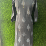Women's  Cotton Kurti With Aari Work -L size