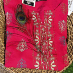 Women's Reyon Cotton Kurti With Printed -M Size