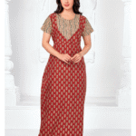 Pranjul Cotton Nighyty Fully Stitched With Side Packet