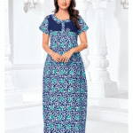 Pranjul Cotton Nighyty Fully Stitched With Side Packet