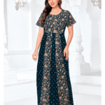 Pranjul Cotton Nighyty Fully Stitched With Side Packet
